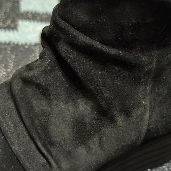 MIZ MOOZ Zane Platform Wedge Suede Leather Bootie, Black, EU 40 - Picture 14 of 17